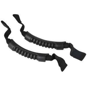 Jeep Gladiator Front Headrest Grab Handles - Rugged Ridge - Black - `20-`21 Jeep Gladiator Front Headrest Grab Handles - Rugged Ridge - Black - `20-`21